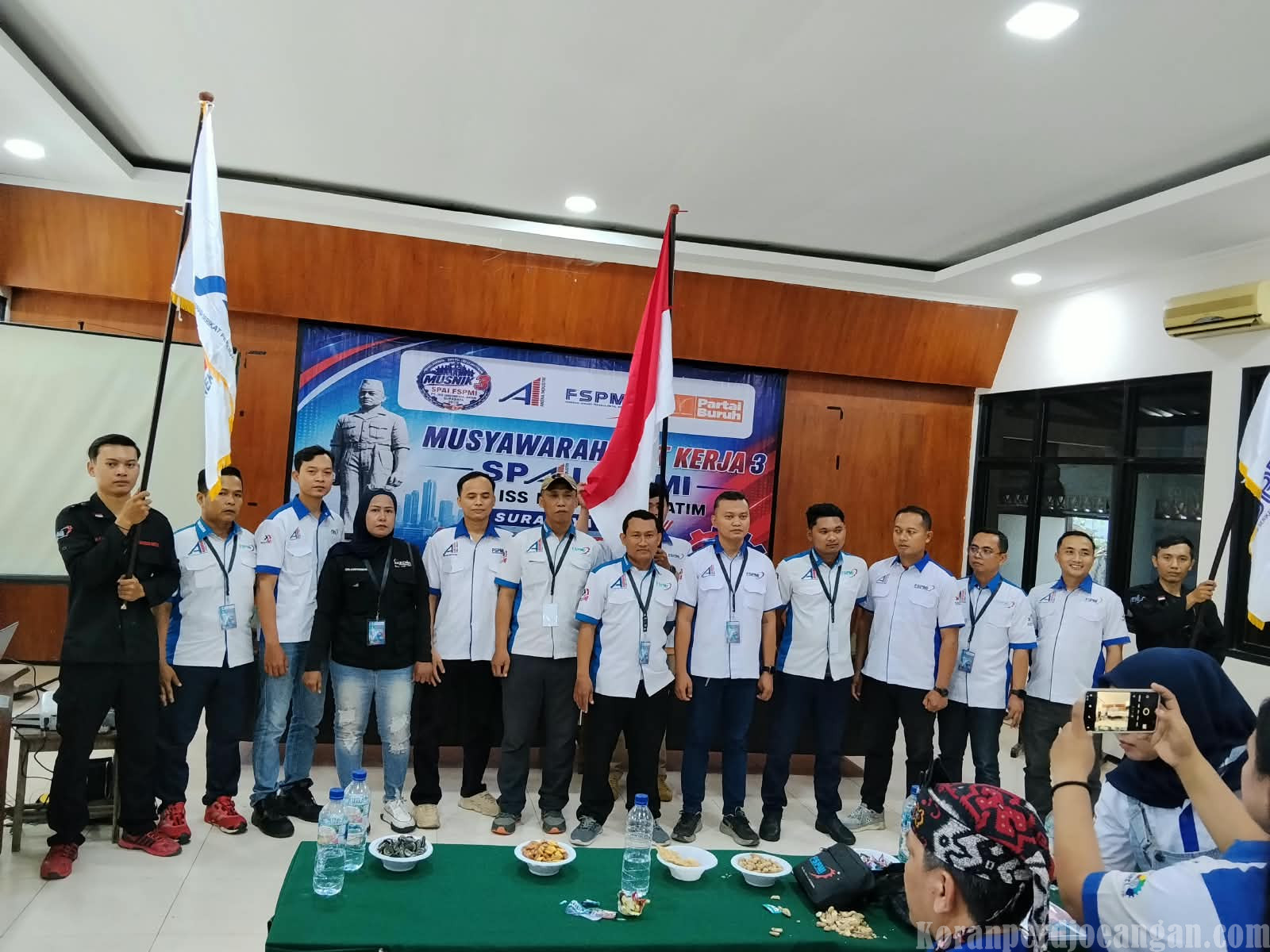 PUK SPAI FSPMI PT ISS Indonesia Jatim Tetapkan Kepengurusan Periode 2026-2029