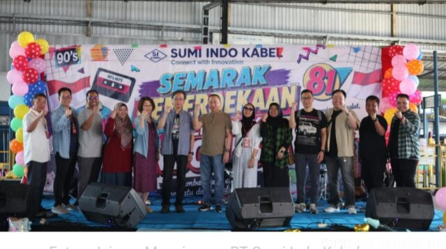 Semarak Kemerdekaan HUT ke-81 RI di PT Sumi Indo Kabel, Bersatu dalam Kebersamaan