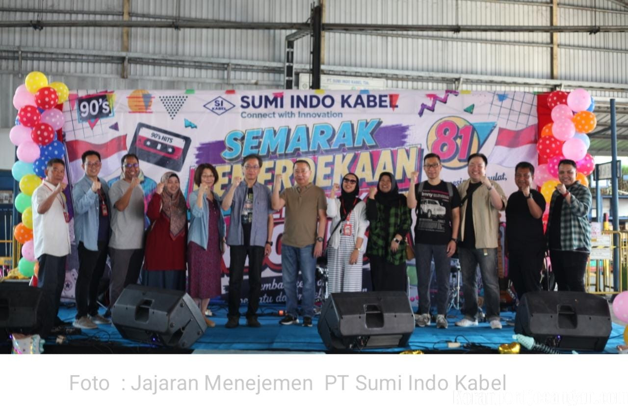 Semarak Kemerdekaan HUT ke-81 RI di PT Sumi Indo Kabel, Bersatu dalam Kebersamaan