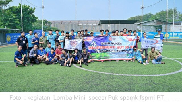 PUK SPAMK FSPMI PT Artima Industri Indonesia Peringati HUT RI ke-81 dengan Beragam Perlombaan