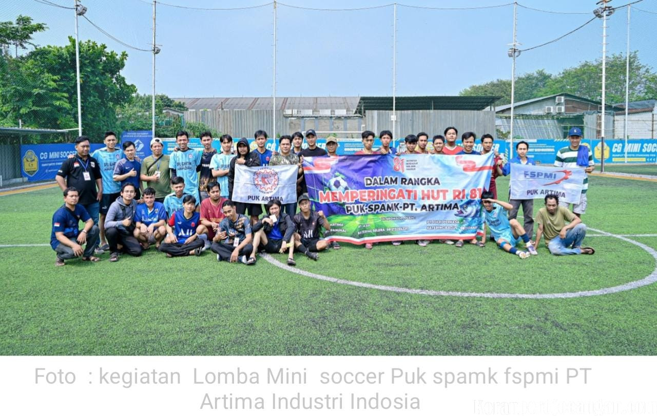 PUK SPAMK FSPMI PT Artima Industri Indonesia Peringati HUT RI ke-81 dengan Beragam Perlombaan