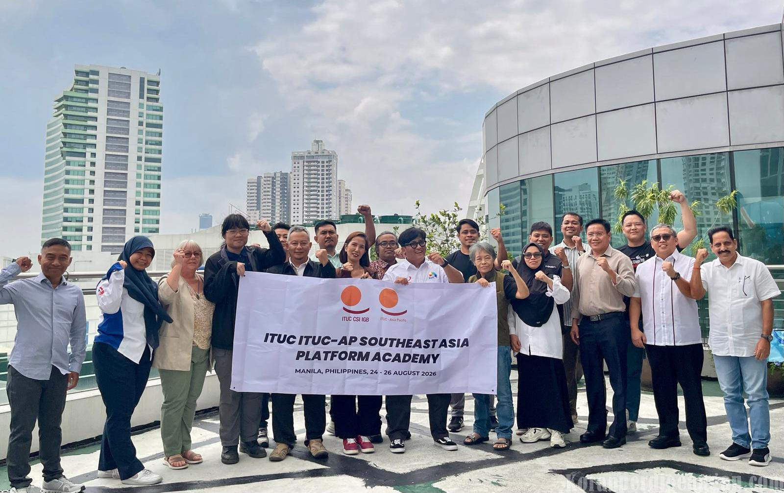 KSPI Perkuat Perjuangan Pekerja Platform di Forum ITUC Asia Pacific di Manila