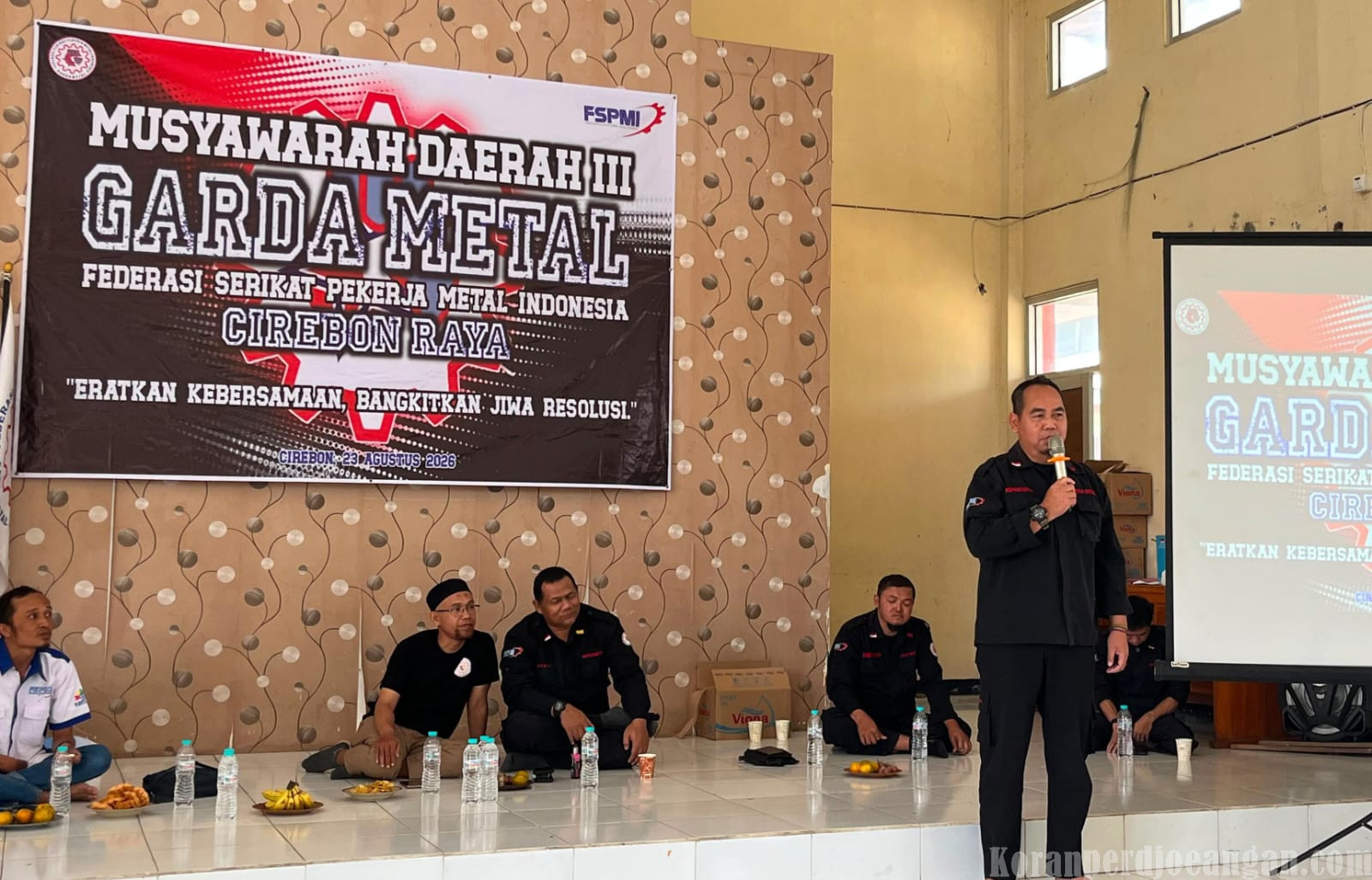 Pesan Pangkornas di Musyawarah Daerah III Garda Metal FSPMI Cirebon Raya