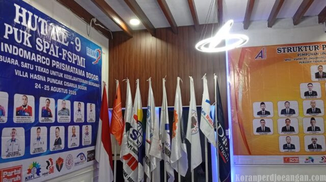 HUT ke-9 PUK SPAI FSPMI PT Indomarco Prismatama Bogor, Perkuat Solidaritas dan Kekompakan Anggota