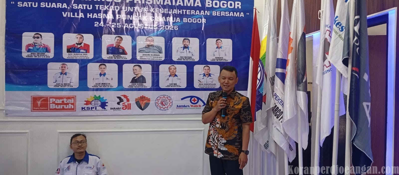 Sambutan Ridwansyah: Sembilan Tahun Perjuangan Serikat FSPMI PT Indomarco Prismatama Bogor