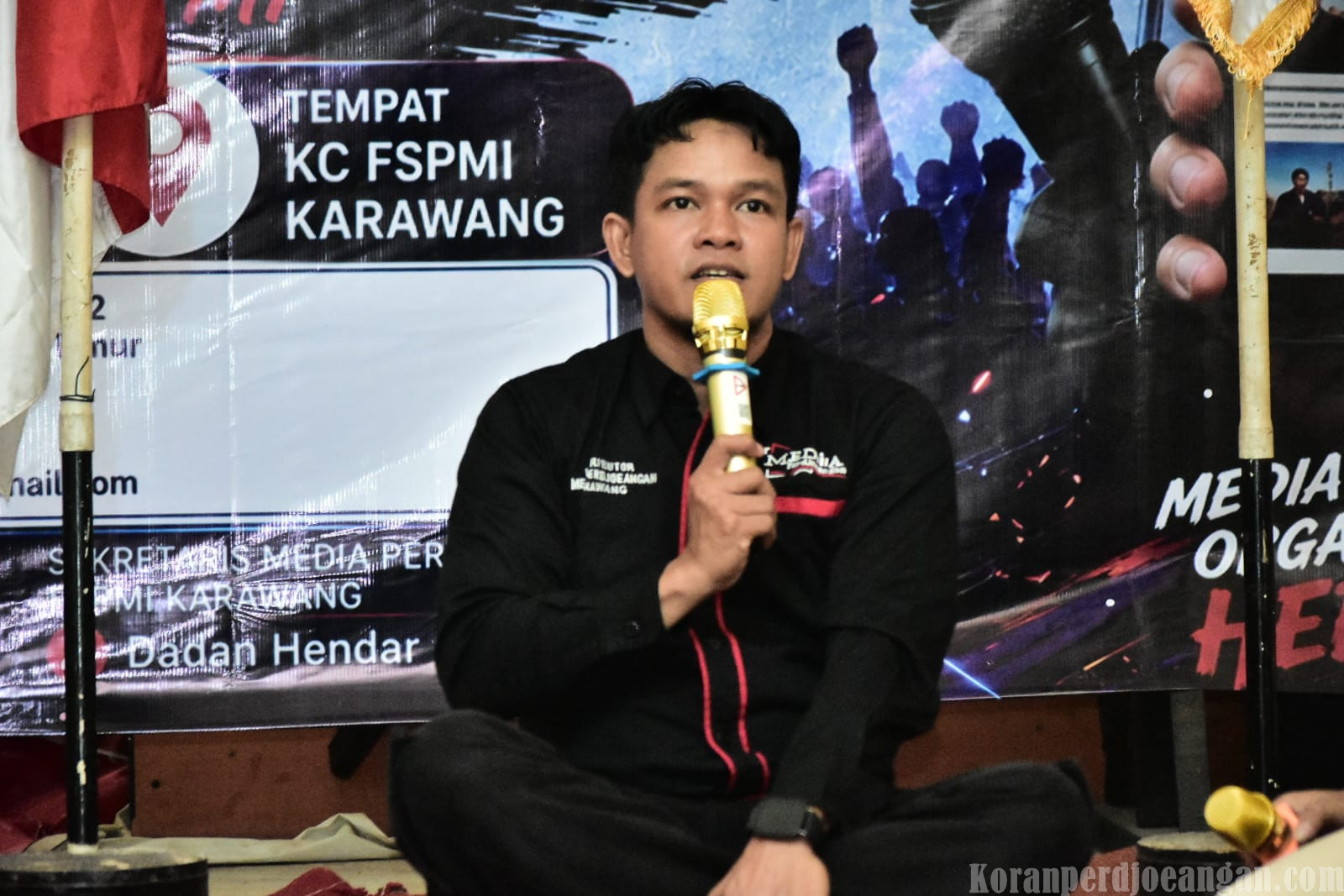 Rakerdasus IV Media Perdjoeangan Karawang Jadi Momentum Evaluasi dan Penguatan Media Organisasi