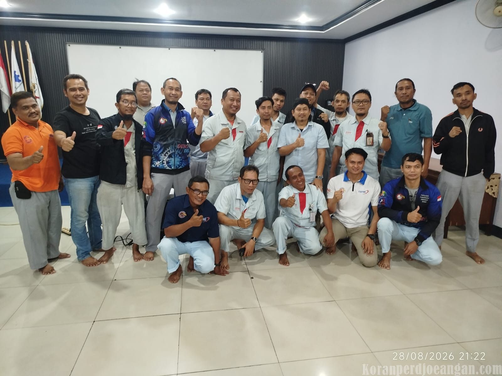 PUK SPAMK FSPMI PT Denso Indonesia Gelar Konsolidasi Penguatan Organisasi