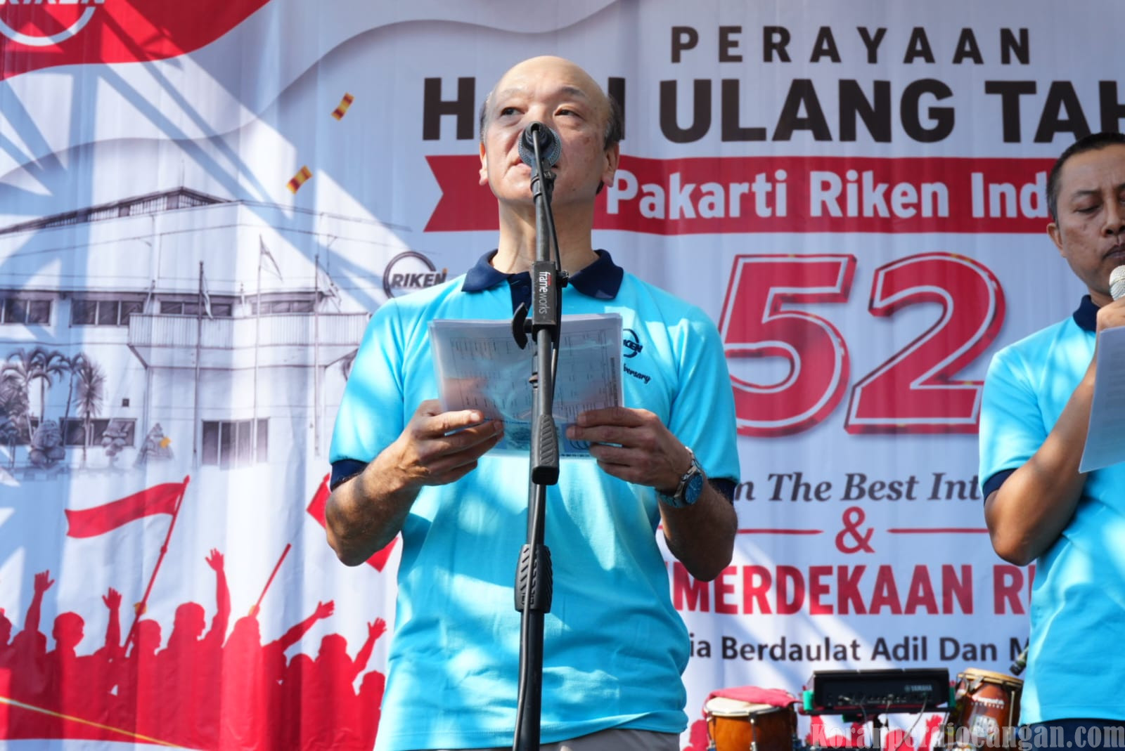 Duka Selimuti HUT ke-52 PT PARIN: Presiden Direktur Masaki Ohya Sampaikan Belasungkawa dan Perkuat Komitmen K3