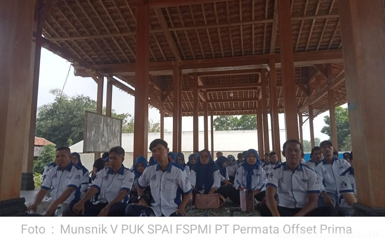 Musnik V PUK SPAI FSPMI PT Permata Offset Prima: Perkuat Persatuan, Wujudkan Kemajuan Bersama