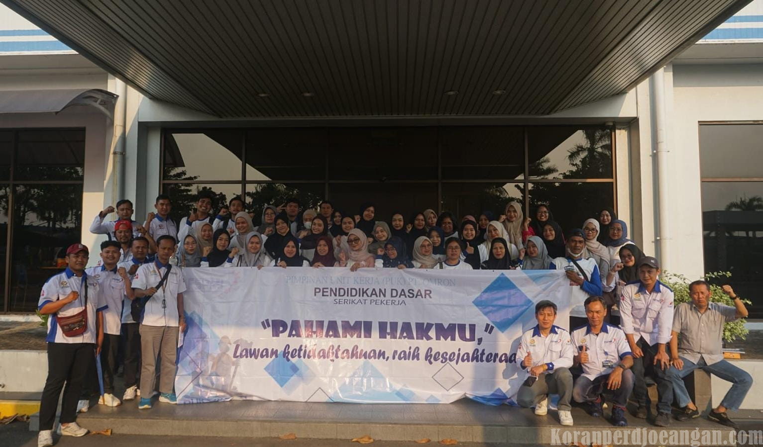 Melalui Pendidikan Dasar Serikat Pekerja, PUK SPEE FSPMI PT Omron Perkuat Pemahaman Anggota