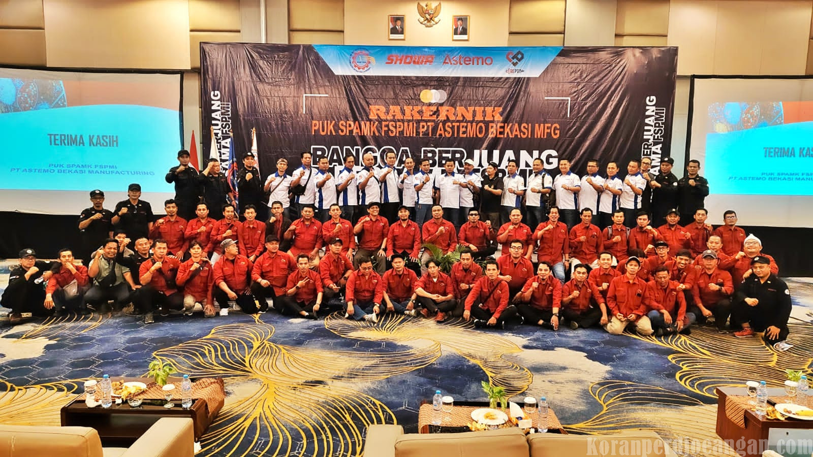 Rakernik PUK ASTEMO 2026 : Bangga Berjuang Bersama FSPMI