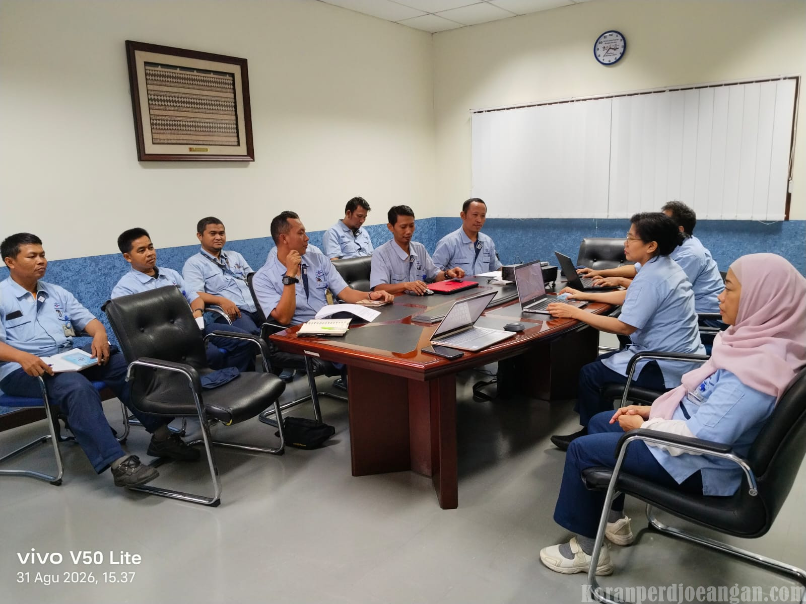 PUK SPAMK FSPMI PT Maruhachi Indonesia Adakan Perundingan Pertama Pembaharuan PKB