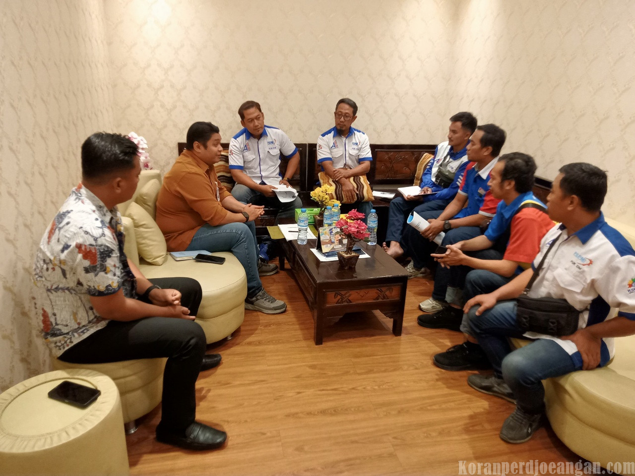Serikat Pekerja FSPMI PT Indomarco Prismatama Cabang Jombang dan Manajemen Gelar Pertemuan Bersama