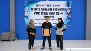 Turnamen Badminton PUK ISEKI CUP Ke-4 Sukses Digelar, Hadirkan Juara-Juara Baru dari Berbagai Kategori
