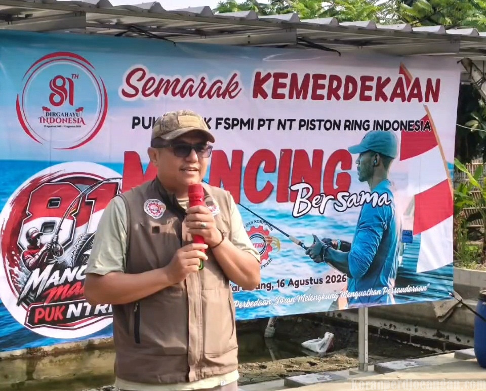 Semarak Kemerdekaan HUT RI ke-81, PUK NTRI Gelar Mancing Bersama Perkuat Solidaritas dan Persaudaraan