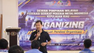 Pendidikan Organizing FSPMI Kepri, Nur Yasin,S.H., : “Mampu mengorganizing dan tumbuh bersama”