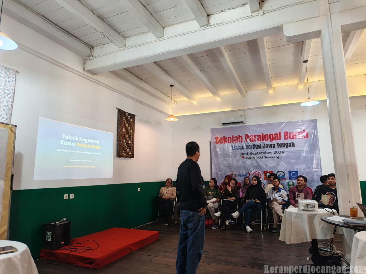 FSPMI Jawa Tengah Kirim 7 Perwakilan dalam Sekolah Paralegal Buruh Tingkat Basic 2026 di Semarang