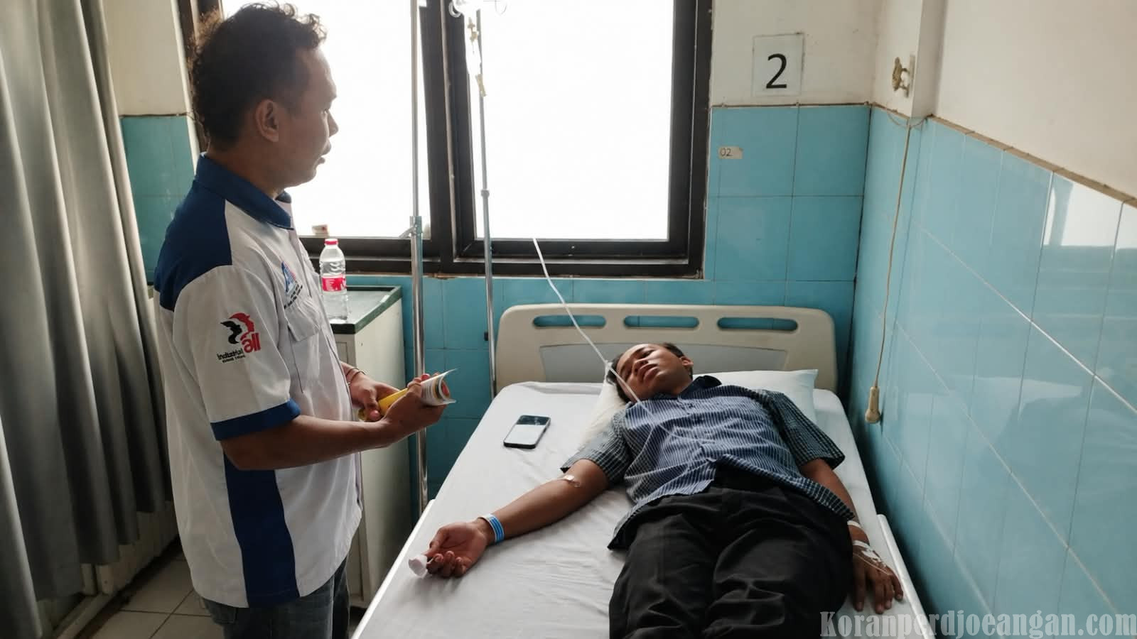 Anggota Alami Kecelakaan Kerja, PUK SPAI FSPMI PT Longwell International Gerak Cepat Pastikan Hak Pekerja Terpenuhi