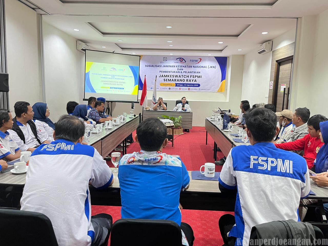 Sosialisasi JKN dan Pembentukan Jamkeswatch FSPMI Semarang Raya Digelar, Siap Kawal Pelayanan JKN