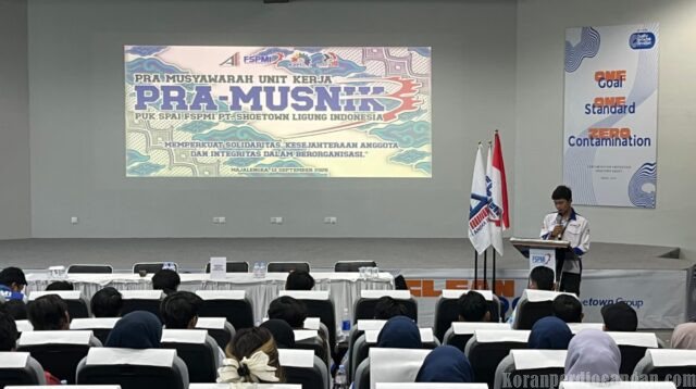 Terpilihnya Ketua dan Struktur Calon Kepengurusan Periode 2023-2026 Dalam Pra Musyawarah Unit Kerja III PUK SPAI-FSPMI PT SLI