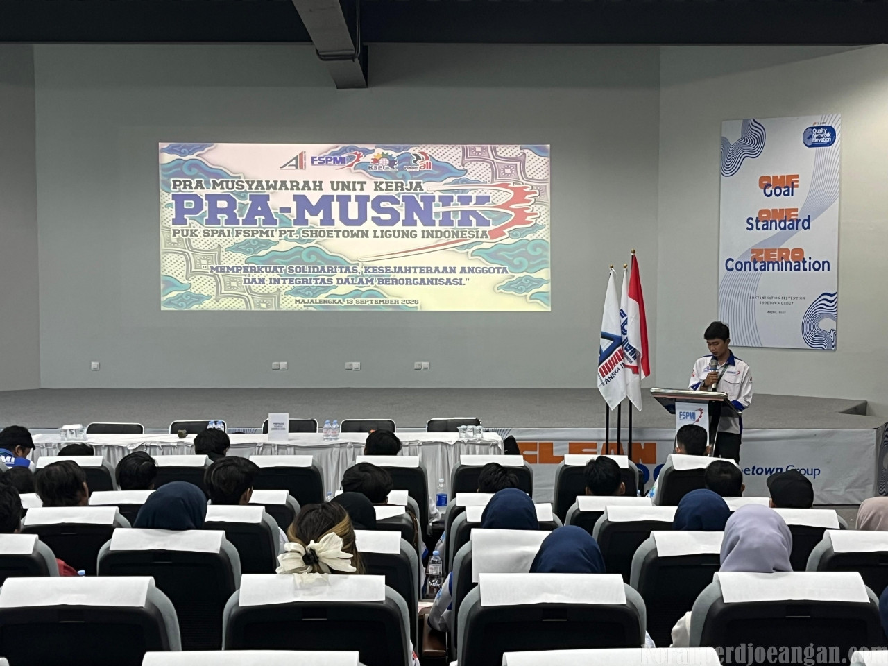 Terpilihnya Ketua dan Struktur Calon Kepengurusan Periode 2023-2026 Dalam Pra Musyawarah Unit Kerja III PUK SPAI-FSPMI PT SLI