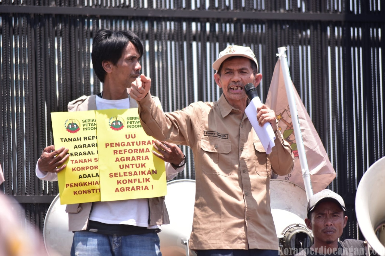Serikat Petani Indonesia Desak RUU Reforma Agraria Disahkan