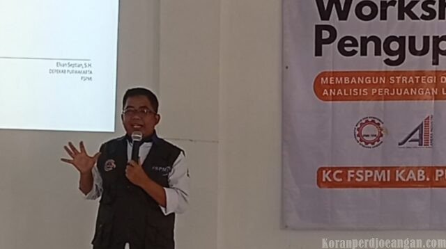 KC FSPMI Purwakarta Gelar Workshop Pengupahan, Bekali Kader untuk Regenerasi