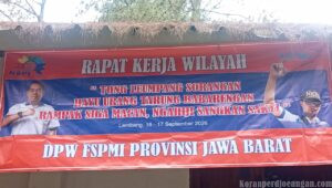 Usung Semangat Kebersamaan Buruh, DPW FSPMI Jabar Gelar Rakerwil