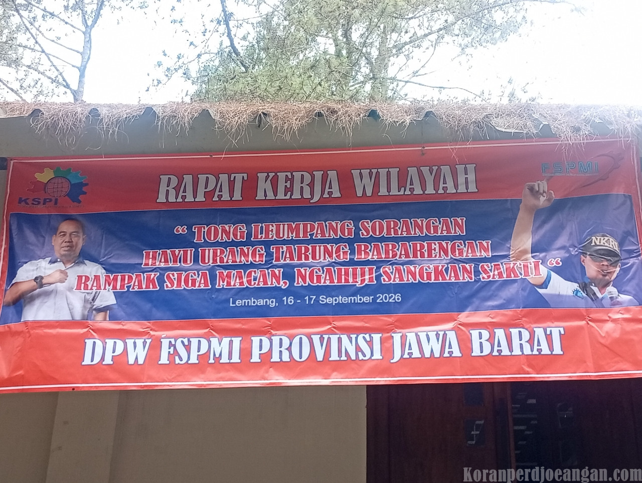Usung Semangat Kebersamaan Buruh, DPW FSPMI Jabar Gelar Rakerwil