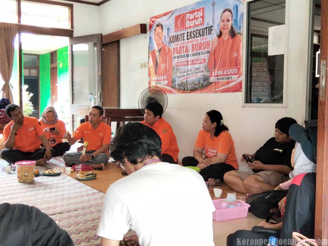 Exco Partai Buruh Jakarta Selatan Konsolidasi, Fokus Administrasi dan Persiapan Politik 2029–2031
