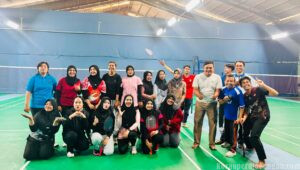 Serunya Fun Badminton PUK SPAMK FSPMI PT SAI: Ajang Pelepas Penat Sekaligus Memupuk Solidaritas Anggota
