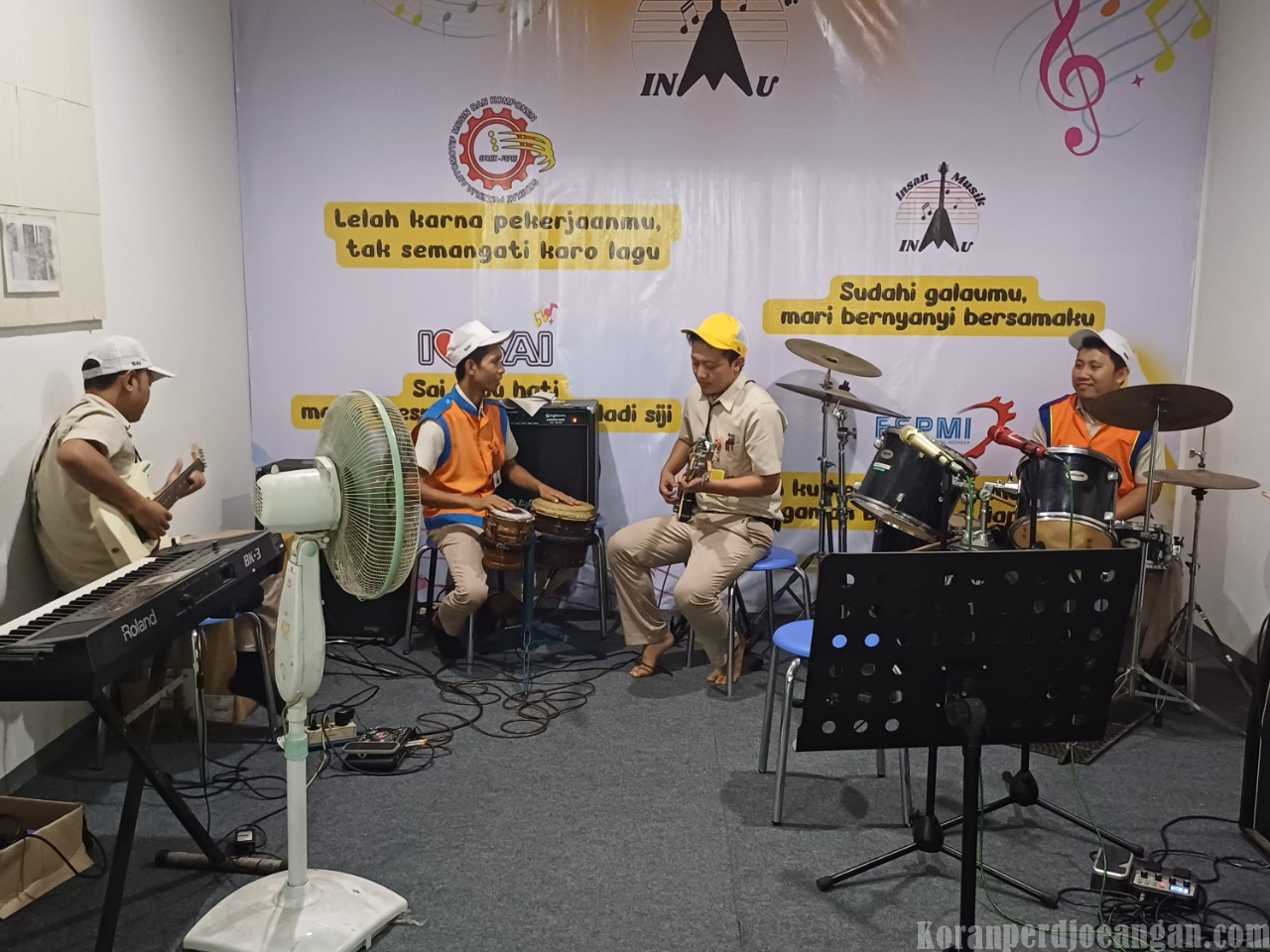 Harmoni di Balik Mesin: Insan Musik SAI (INMU SAI) Jadi Wadah Kreativitas dan Solidaritas Karyawan PT SAI