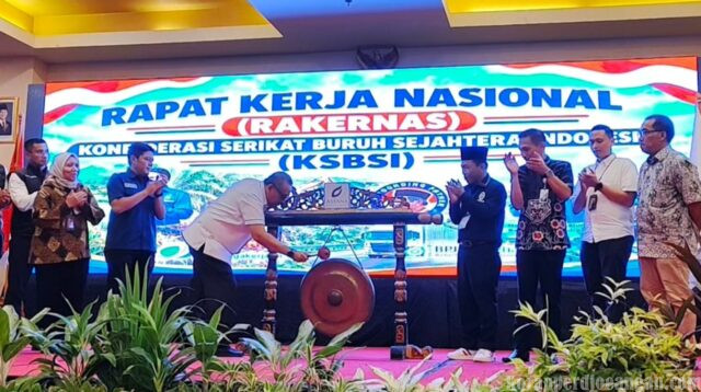 Dibuka Wamenaker, KSBSI Resmi Gelar Rakernas