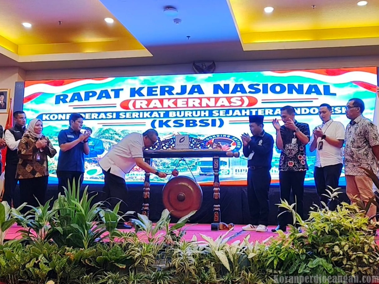 Dibuka Wamenaker, KSBSI Resmi Gelar Rakernas