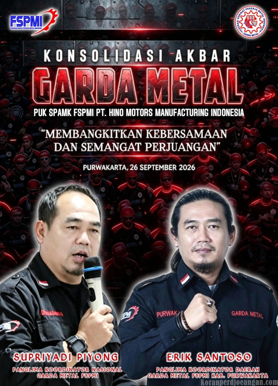 Gelorakan Semangat Persatuan, Garda Metal FSPMI PT Hino Siapkan Konsolidasi Akbar