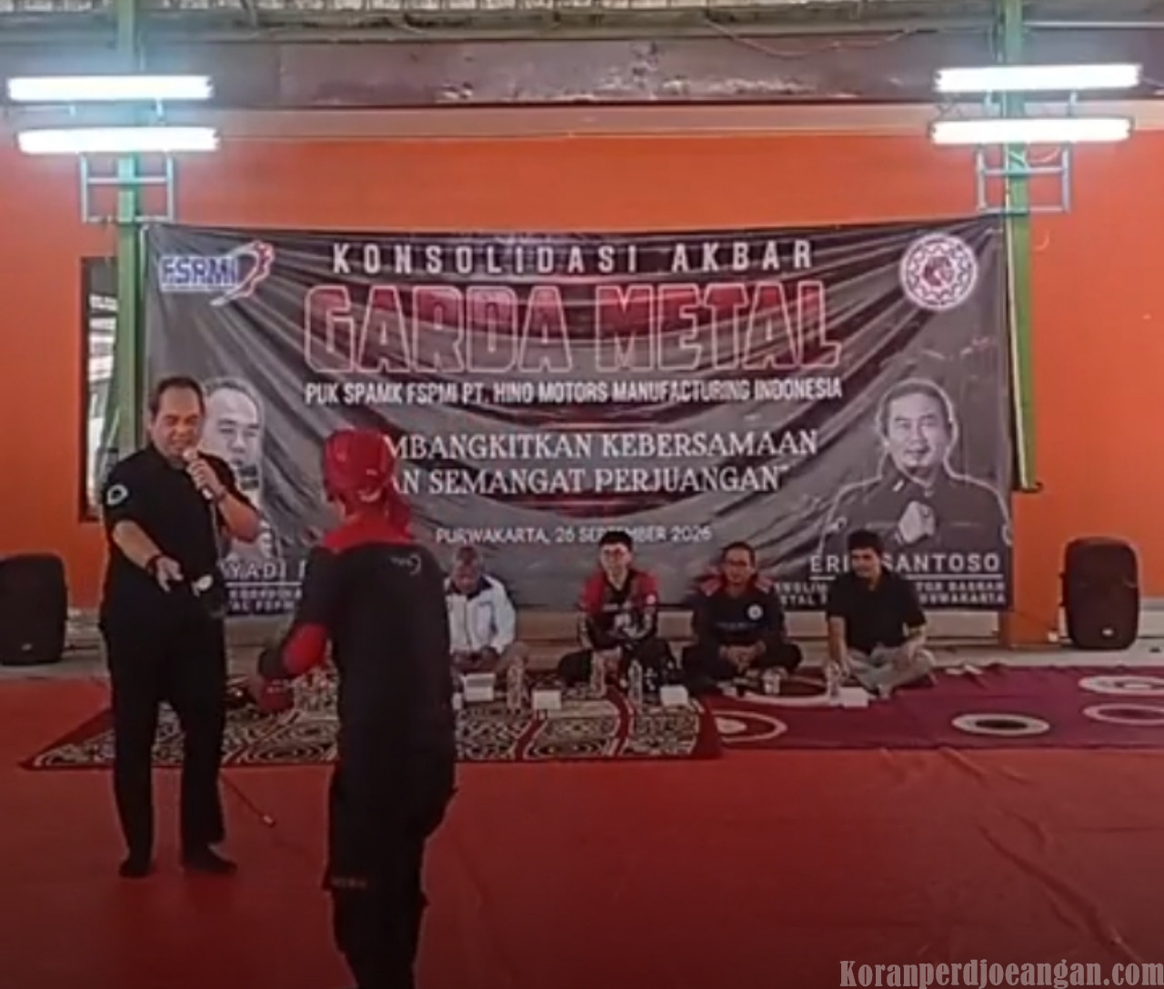 Cara Supriyadi Menumbuhkan Semangat Juang Anggota Garda Metal FSPMI HMMI