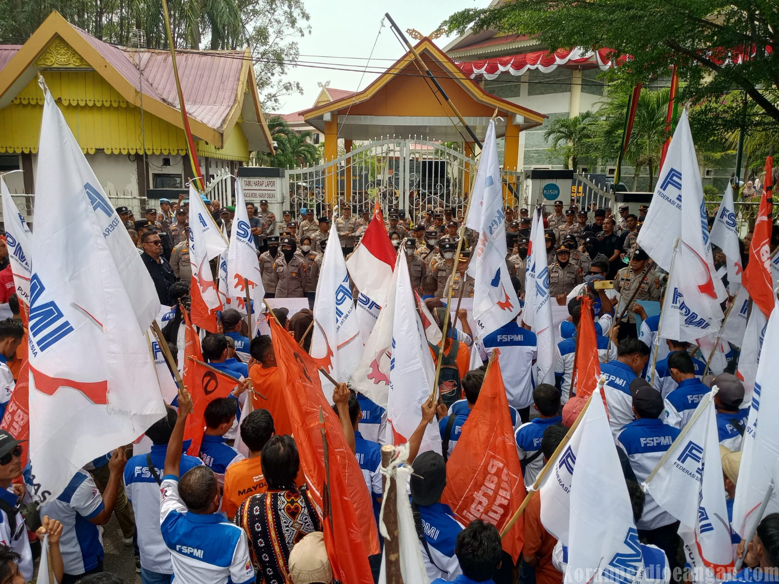 Gelar Aksi Unjuk Rasa Pada Satu Oktober, FSPMI Riau Bawa Tujuh Tuntutan Ketenagakerjaan
