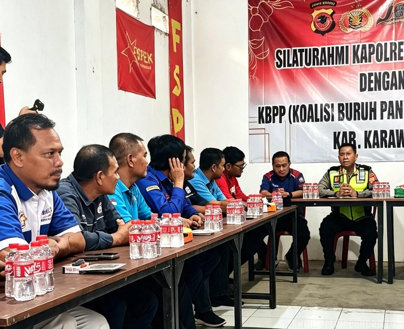 Perkuat Sinergitas, Kapolresta Karawang Sambangi KBPP untuk Jalin Komunikasi dan Silaturahmi