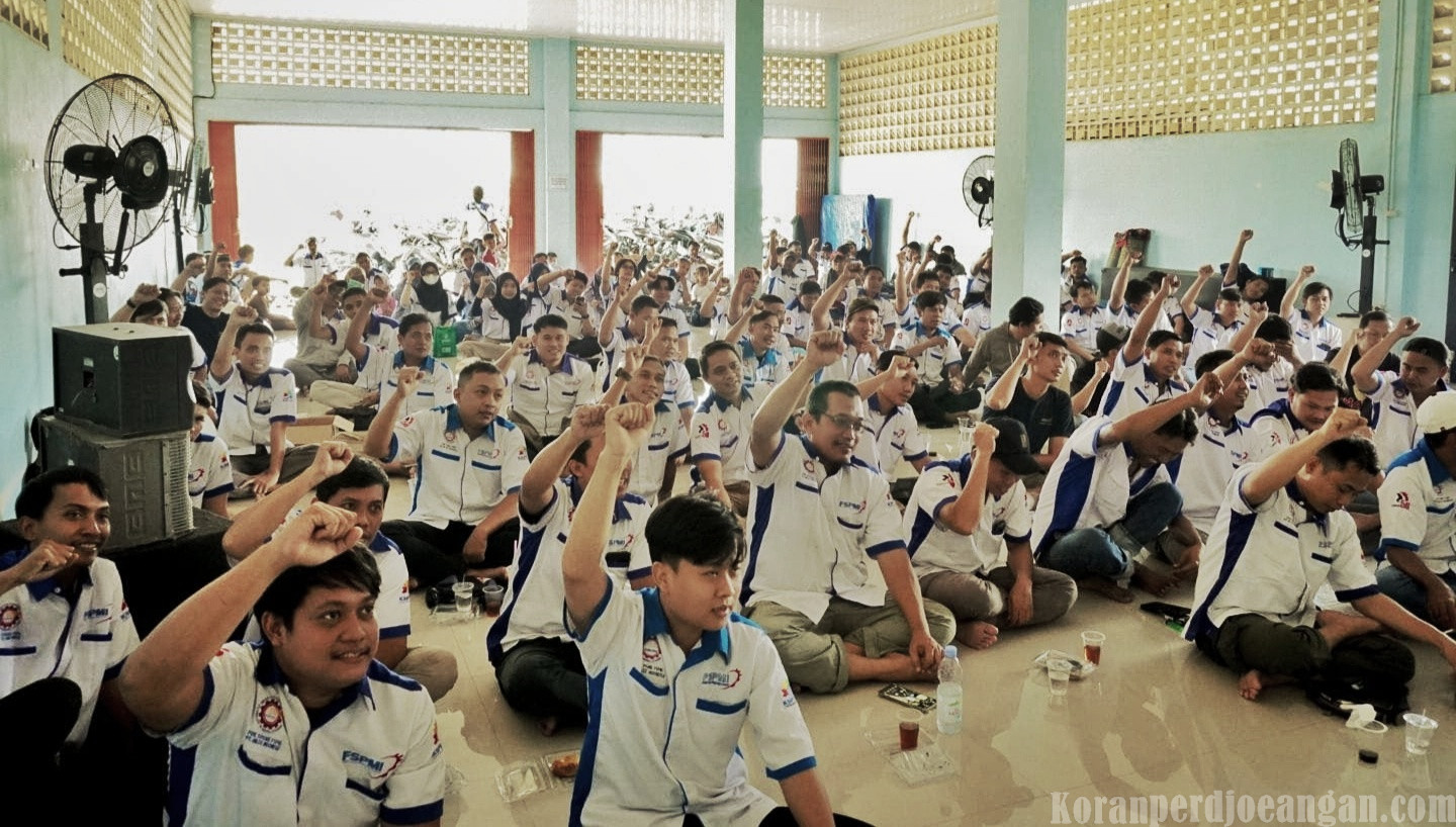 PUK SPAMK FSPMI PT. HI-LEX Indonesia Gelar Konsolidasi dan Kekompakan Anggota