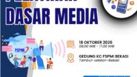 Tingkatkan Kompetensi Jurnalistik Pekerja, Media Perdjoeangan FSPMI Bekasi Gelar Pelatihan Dasar Media