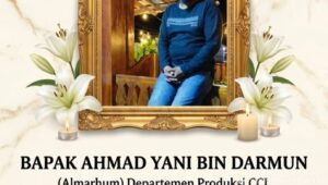 Ahmad Yani Bin Darmun Tutup Usia, PUK SPLP FSPMI PT Saranacentral Bajatama Kenang Sosok Pejuang dan Pembela Anggota