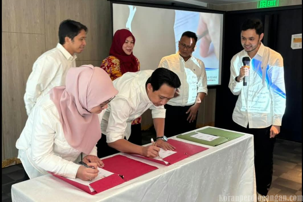 Perkuat Hubungan Industrial, Manajemen dan PUK SPAMK FSPMI PT MTM Resmi Tandatangani PKB 2026–2028