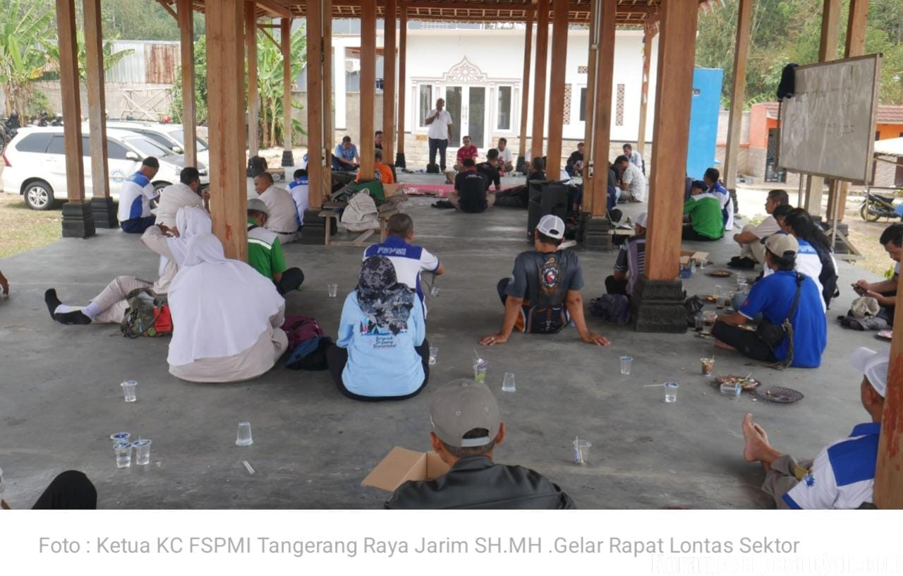 Konsulat Cabang FSPMI Tangerang Gelar Konsolidasi Lintas Sektor, Tegaskan Perlawanan terhadap Union Busting