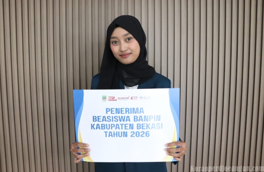 Anak Buruh Penerima Banpin Bekasi Bertekad Pertahankan Prestasi