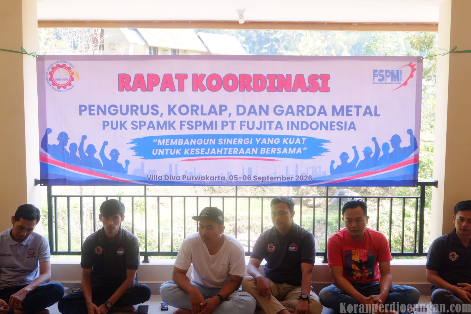 Rapat Koordinasi Kepengurusan Baru PUK SPAMK FSPMI PT Fujita Indonesia