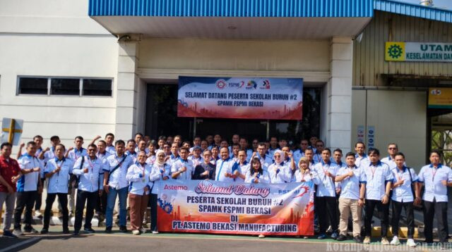 Sekolah Buruh #2 SPAMK FSPMI Bekasi Resmi Dibuka : Bangga Menjadi Kader FSPMI