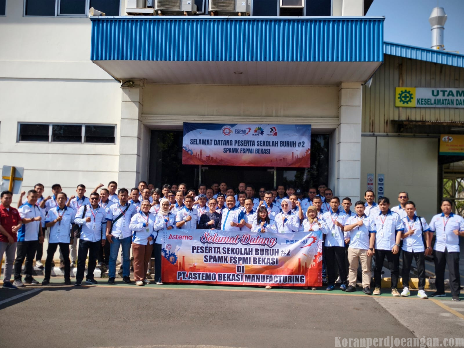 Sekolah Buruh #2 SPAMK FSPMI Bekasi Resmi Dibuka : Bangga Menjadi Kader FSPMI