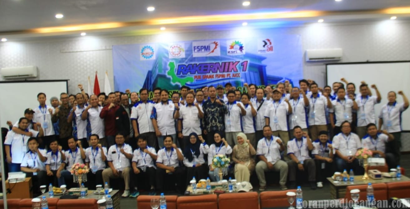 Rakernik 1 PUK SPAMK FSPMI PT Asian Isuzu Casting Center Fokus Evaluasi dan Prioritas Program Kerja