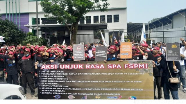 Perjuangan Serikat FSPMI PT L’Essential Melawan Union Busting