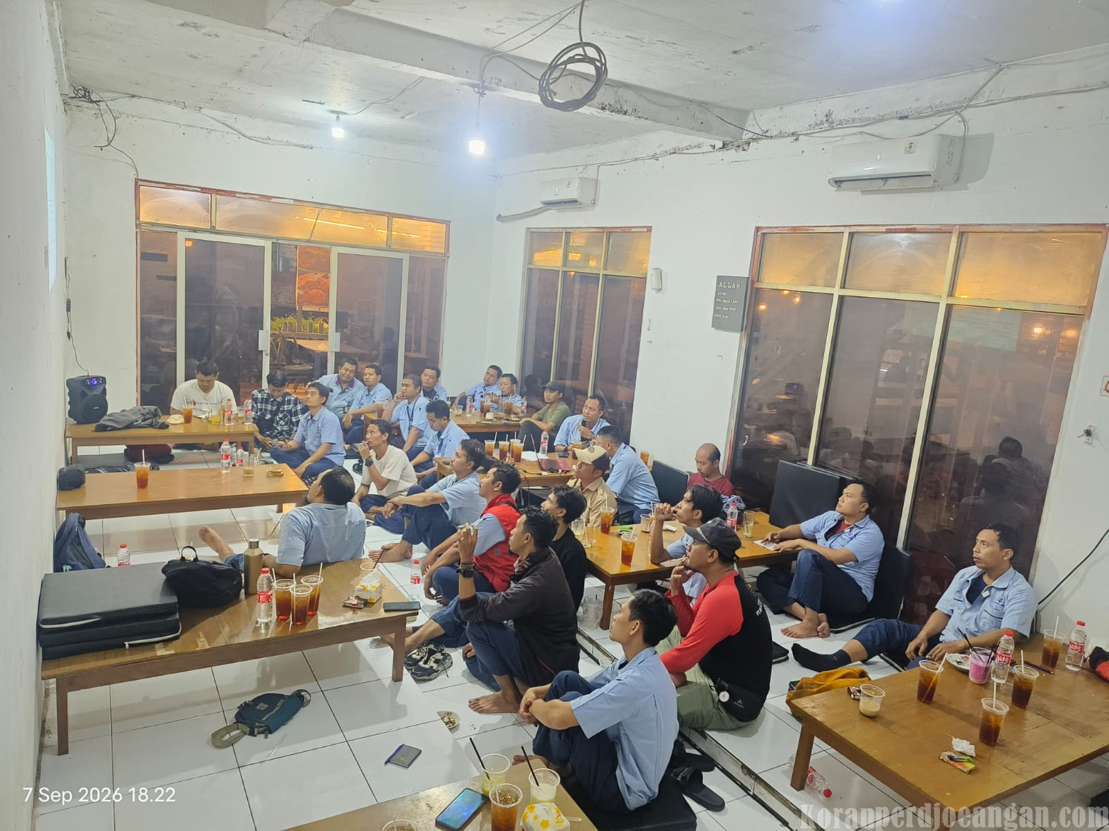 Sosialisasi Draf Pembaharuan PKB, PUK SPAMK FSPMI PT Maruhachi Indonesia Adakan Rapat Bersama Korlap & Seksi Bidang